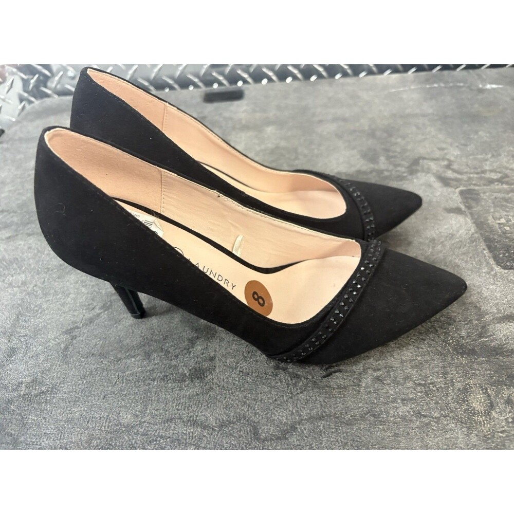 Chinese Laundry Size 8 Black Pointed Toe High Heels Party